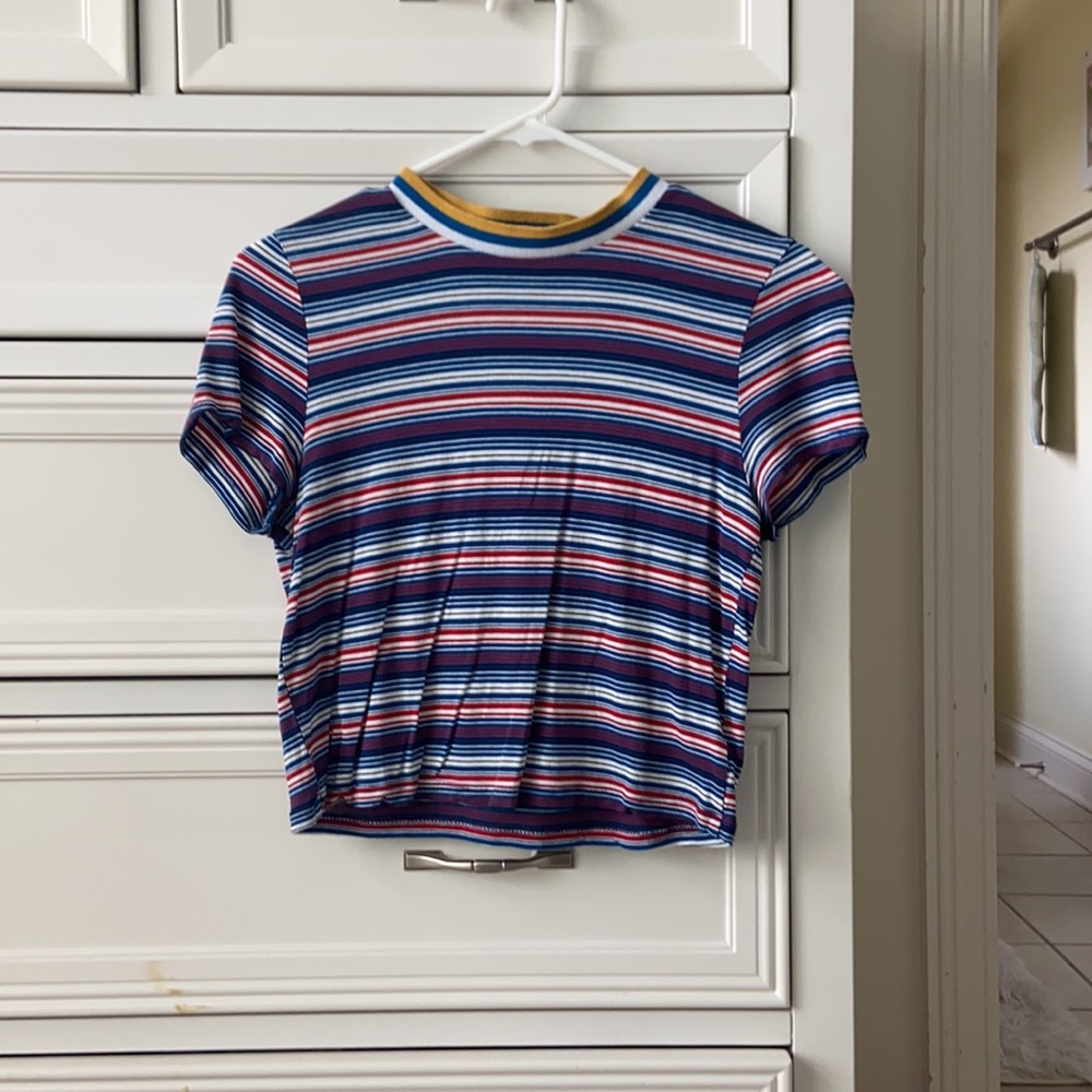Urban Outfitters cropped short sleeve shirt